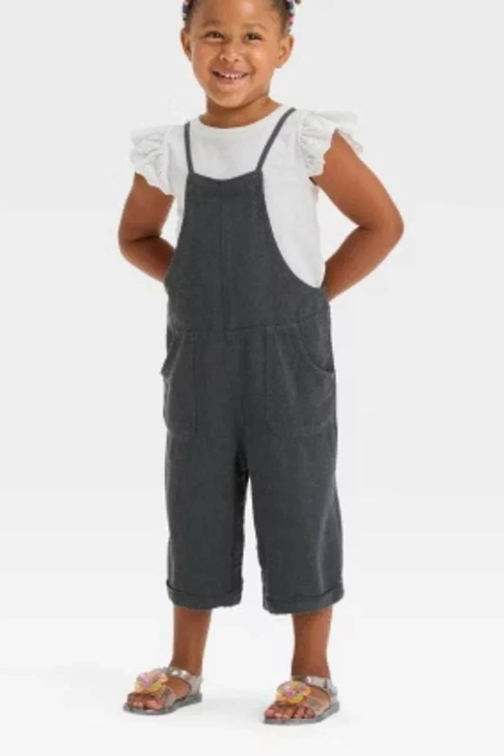 Cat And Jack Dark Grey Overall