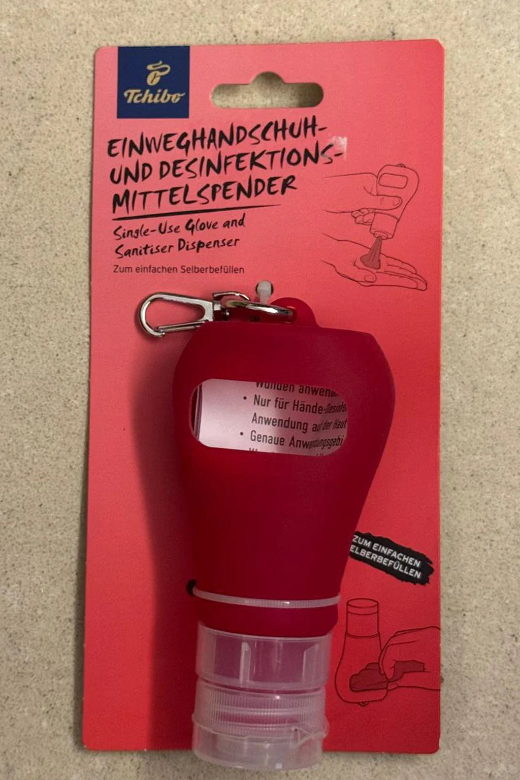Tchibo Single Use Glove And Sanitiser Disenser Mittel Spender