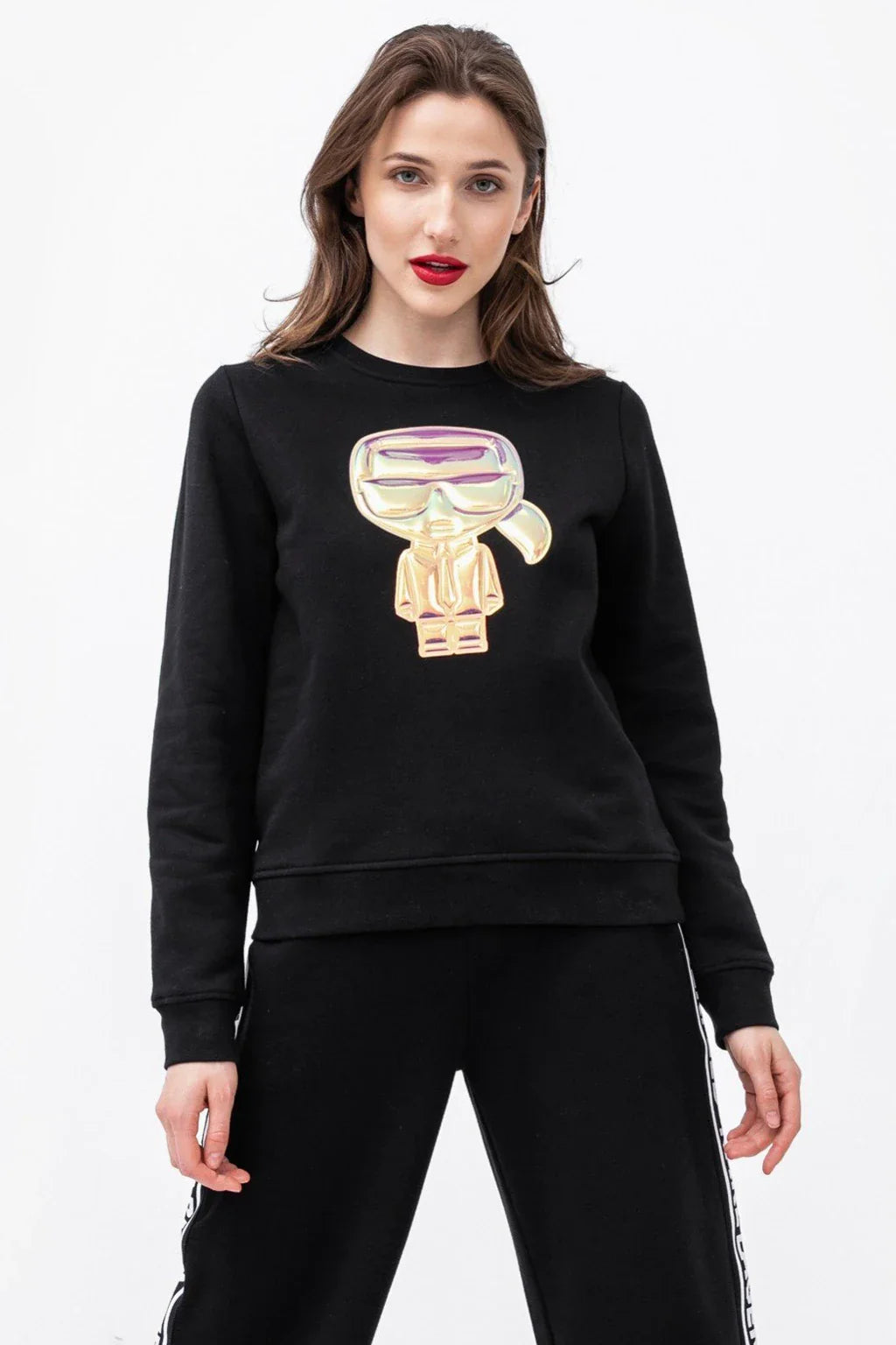 Karl Lagerfeld Gold Women Sweatshirt