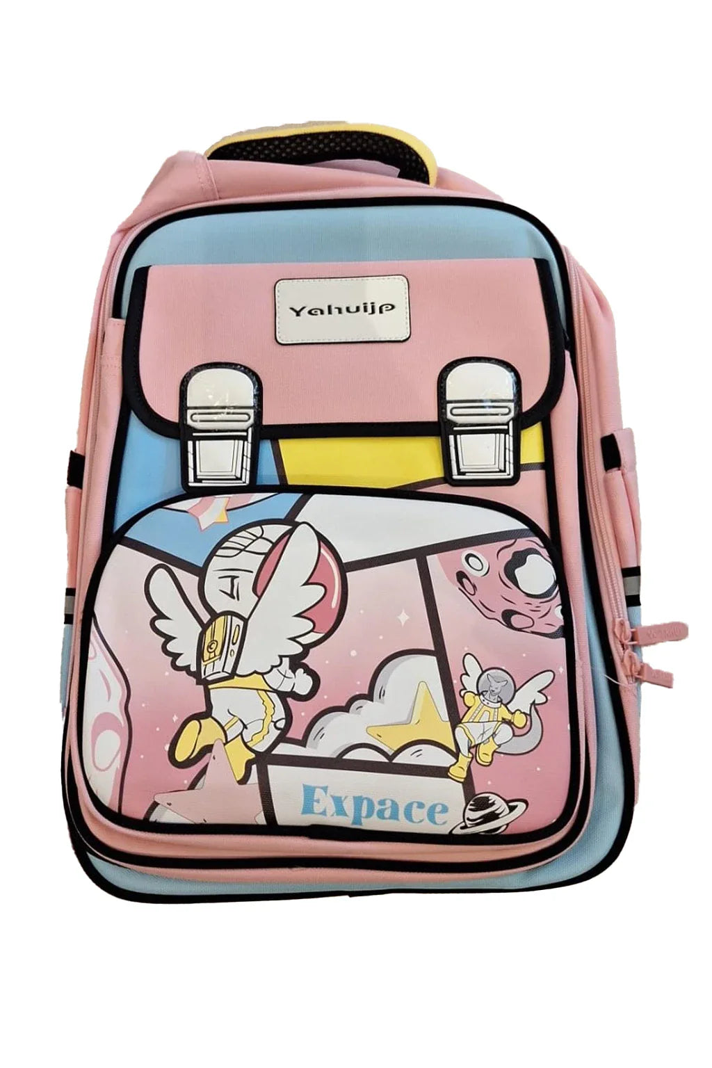 Yahuijp Little Surprise Box Printed School Backpack With Adjustable Straps