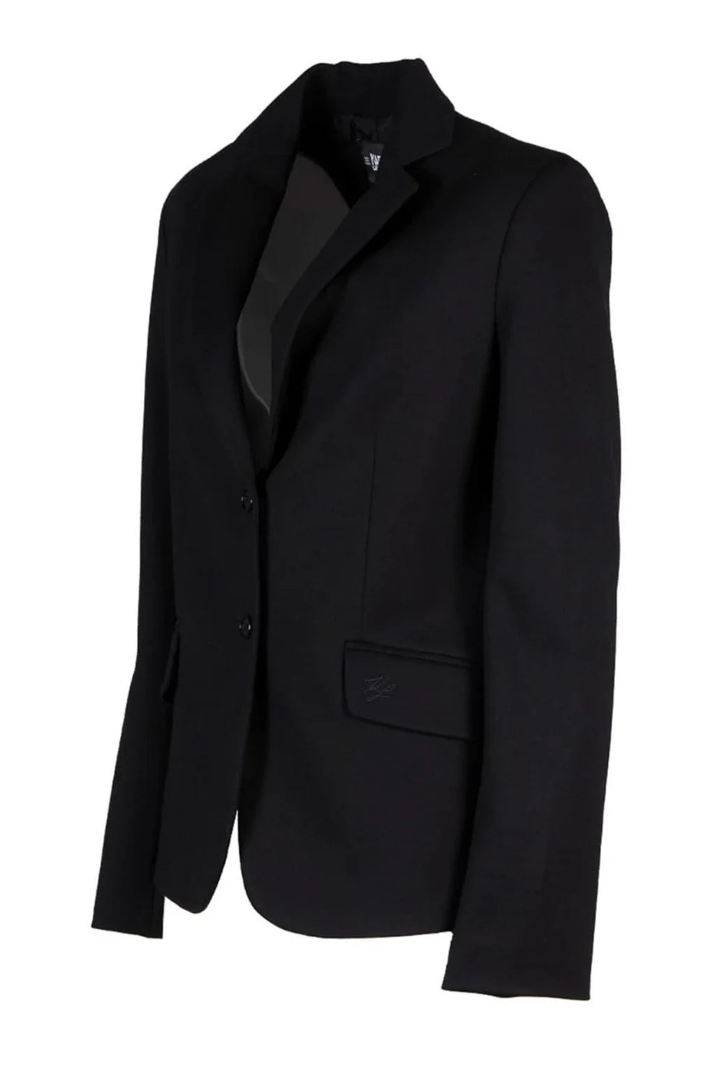 Karl Lagerfeld Womens Punto Blazer Black