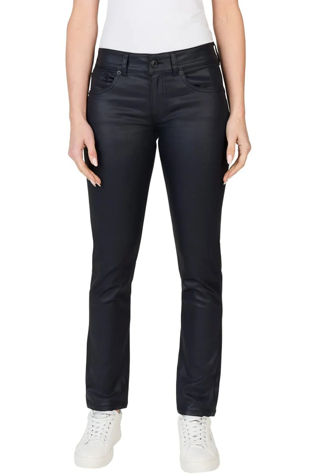 Pepe Jeans Womens Black Slim Jeans 