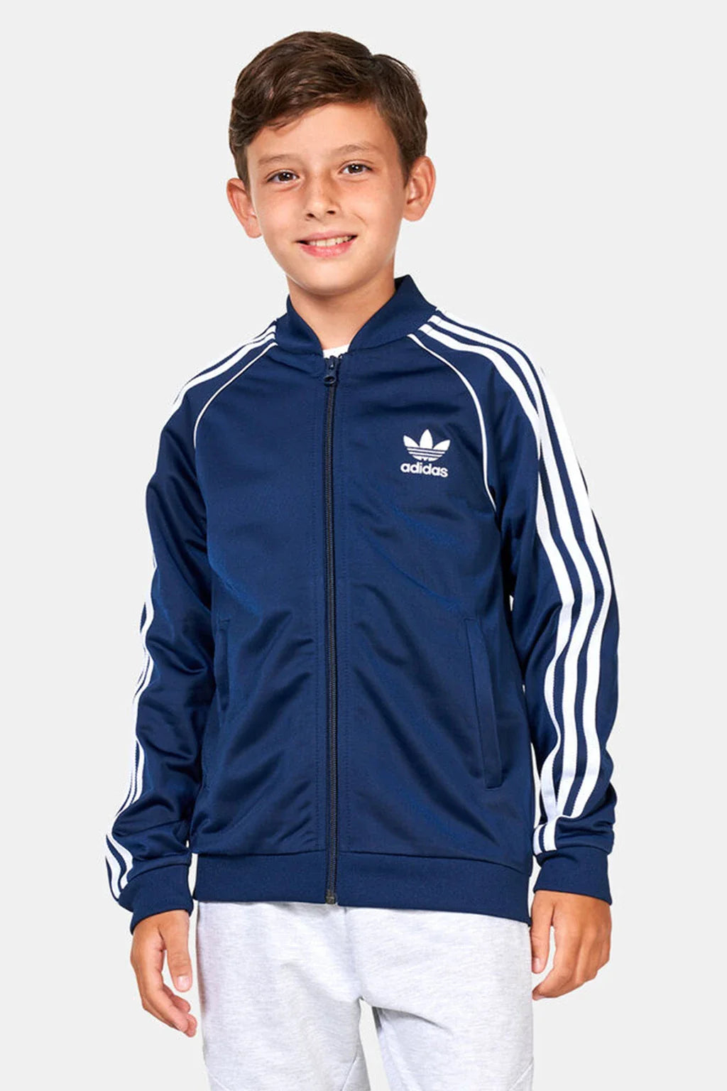 Adidas Adicolor Classics Track Blue Sweatshirt