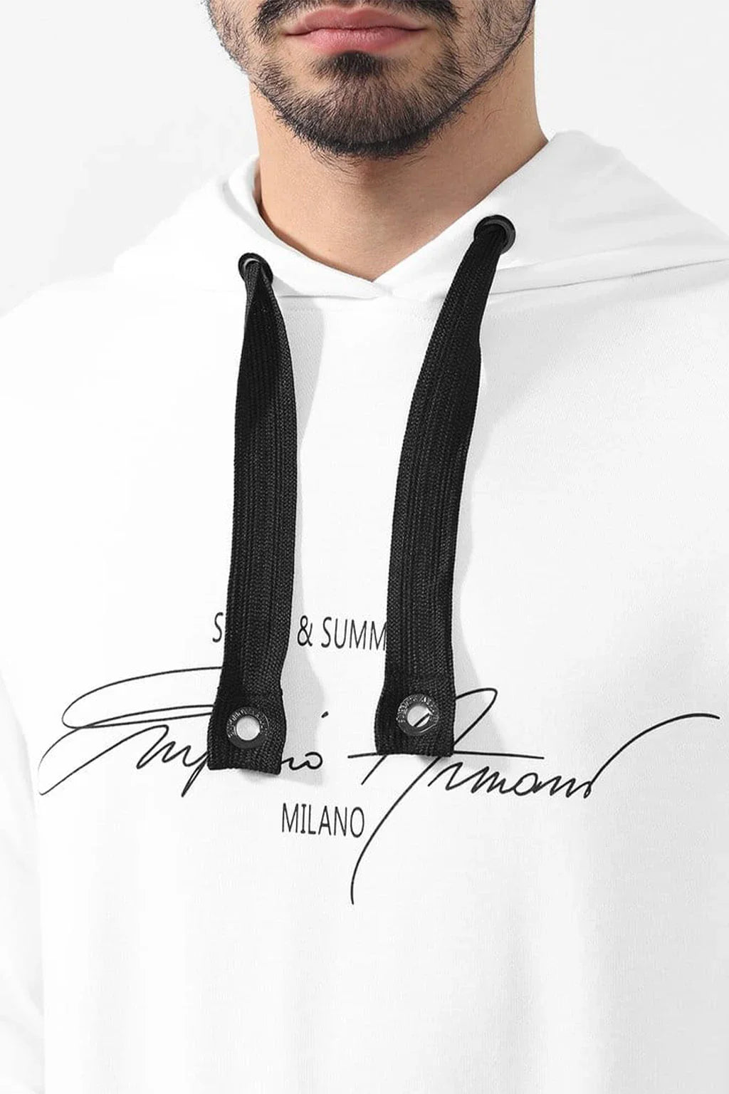 Emporio Armani Hooded Spring & Summer '19 collection Sweatshirt 