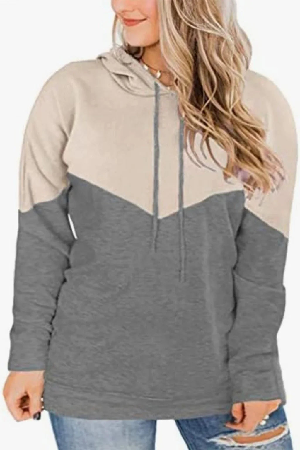 Vislily Camisetas Henley De Manga Larga Hoodie