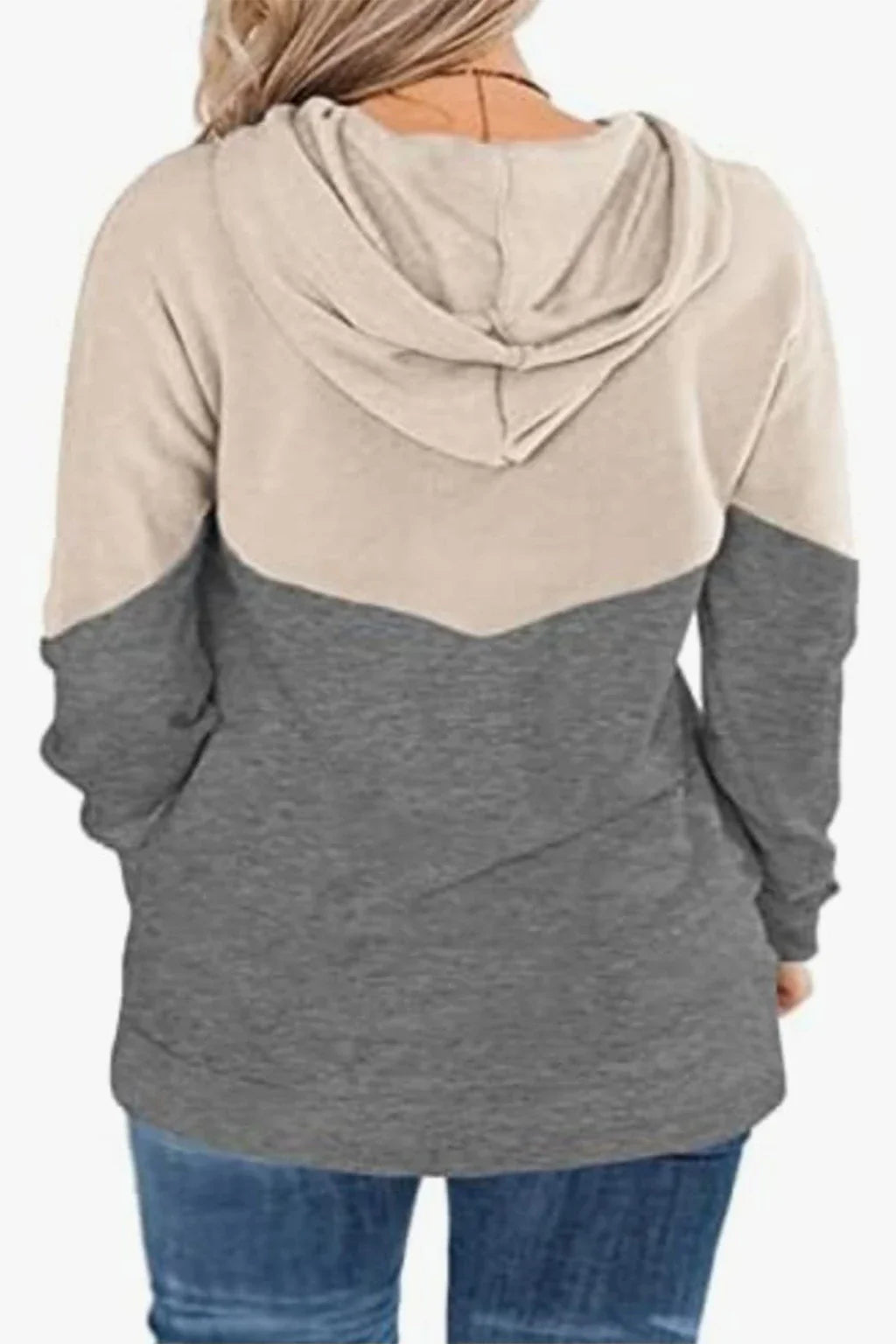 Vislily Camisetas Henley De Manga Larga Hoodie