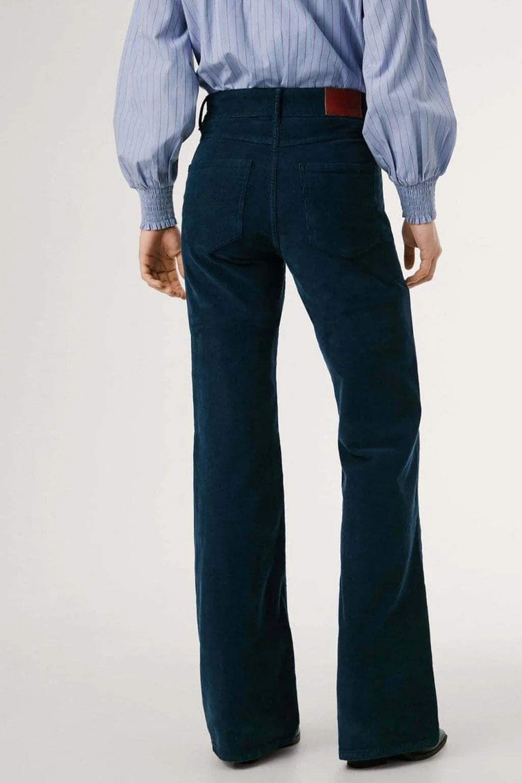 Pepe Jeans High Waist Flare Willa Womens Pant 