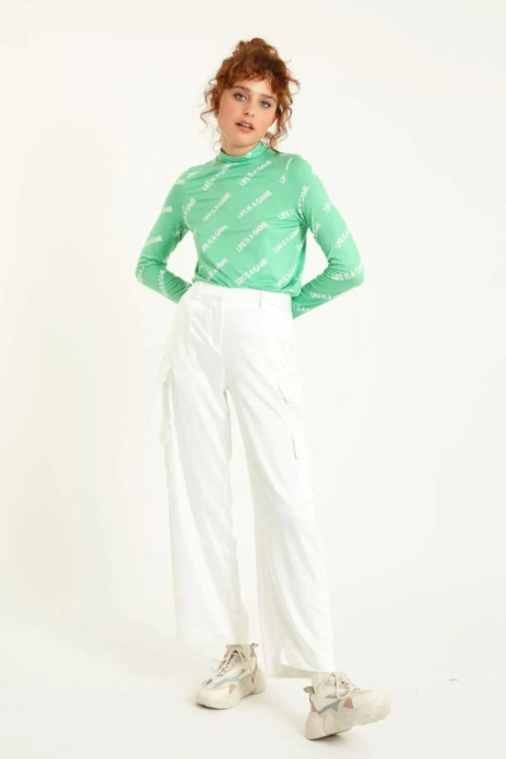 Pimkie Helanca Dama Verde Golf Life Sweatshirt