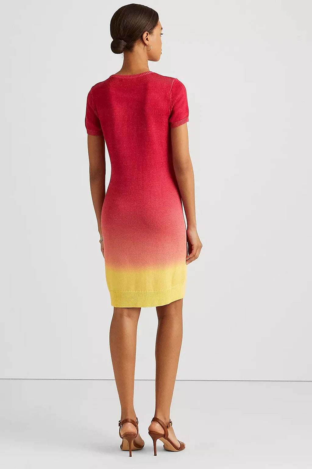Lauren Ralph Lauren Womens Dip Dyed Jersey Dress