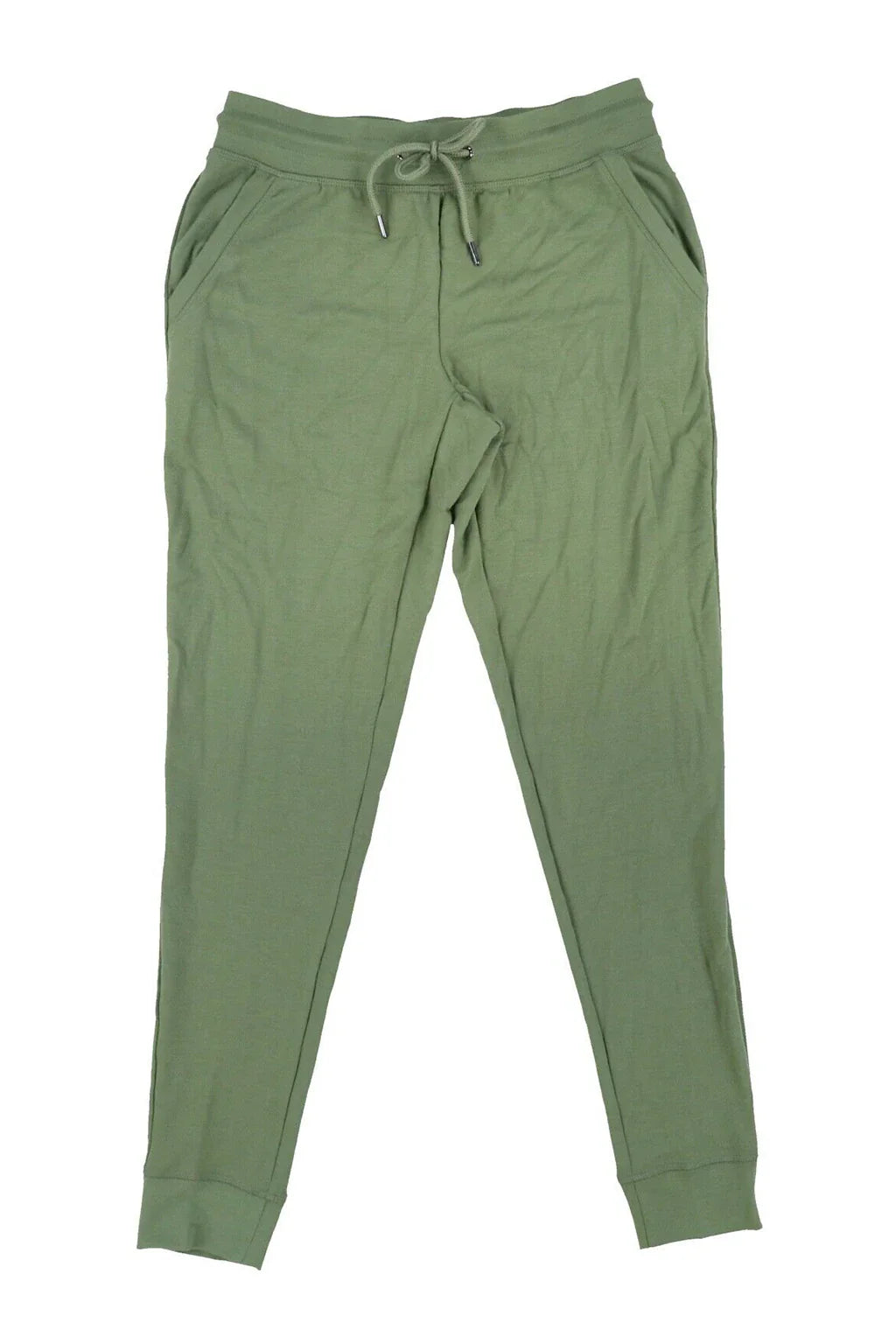 Ideology Womens Athleisure Fleece Green Jogger Pants