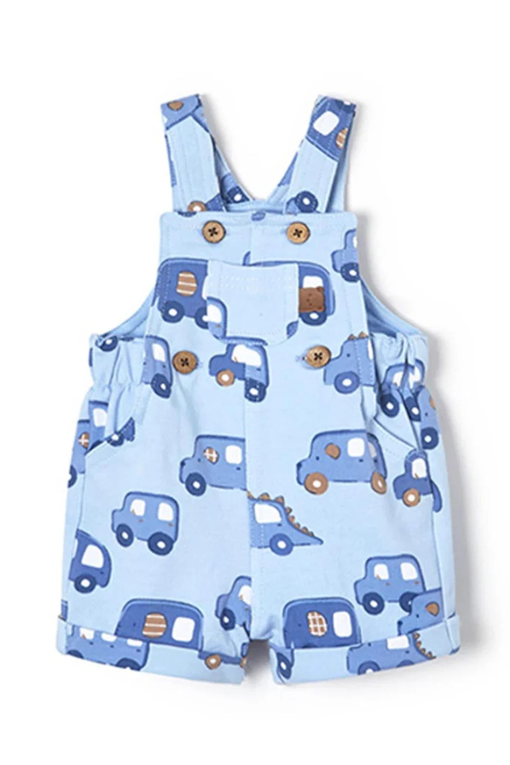 Mayoral Blue Baby Cars Overall