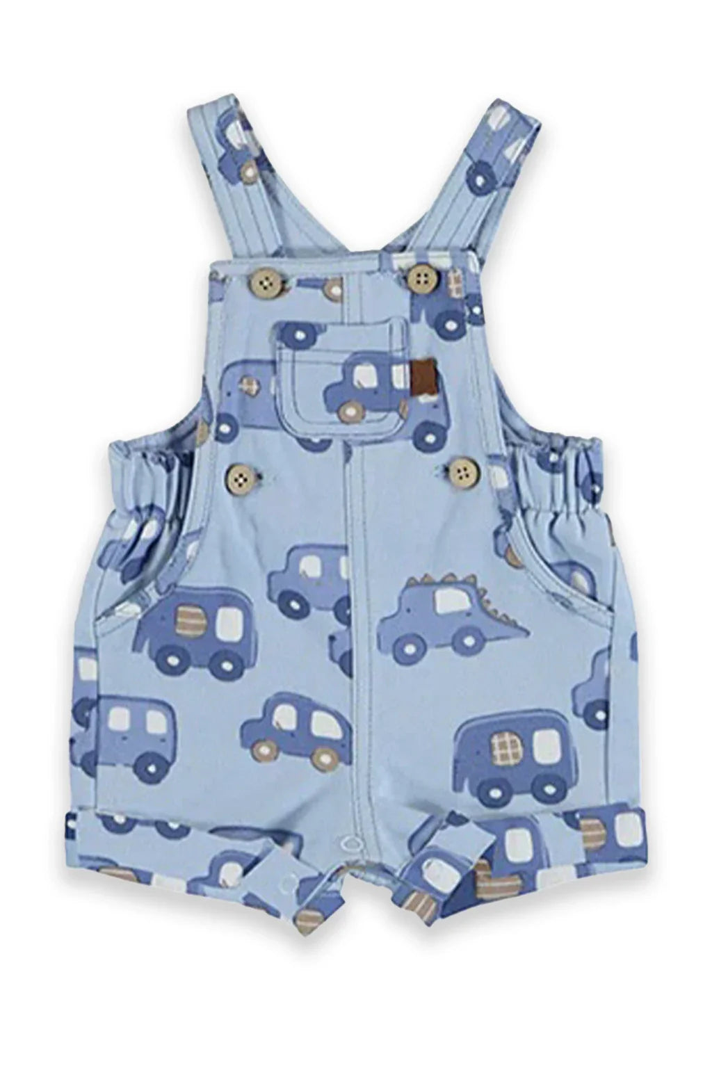 Mayoral Blue Baby Cars Overall
