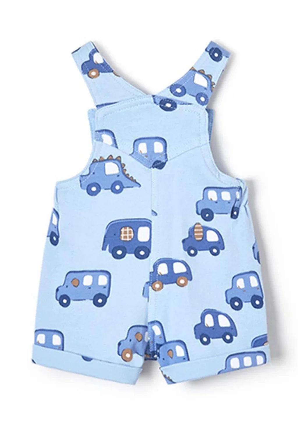 Mayoral Blue Baby Cars Overall