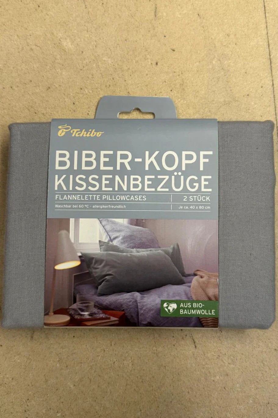 Tchibo Flannel PillowCases