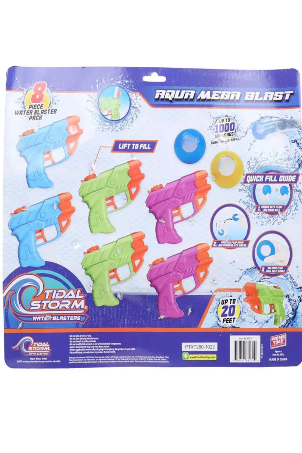 Water Blaster Guns 8pcs