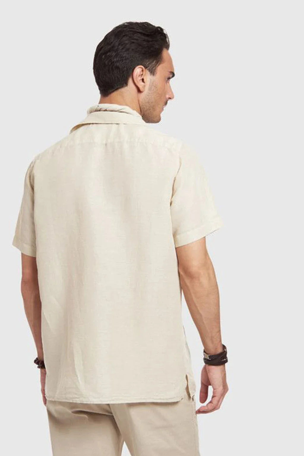 La Martina Bowling Shirt Linen Cotton