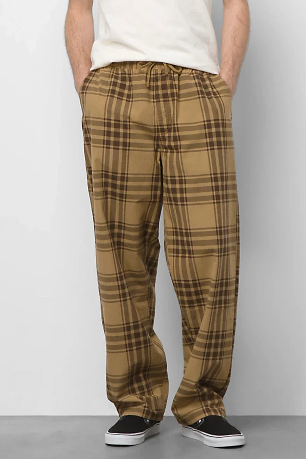 Vans Plaid Baggy Tprd E Waist Pant