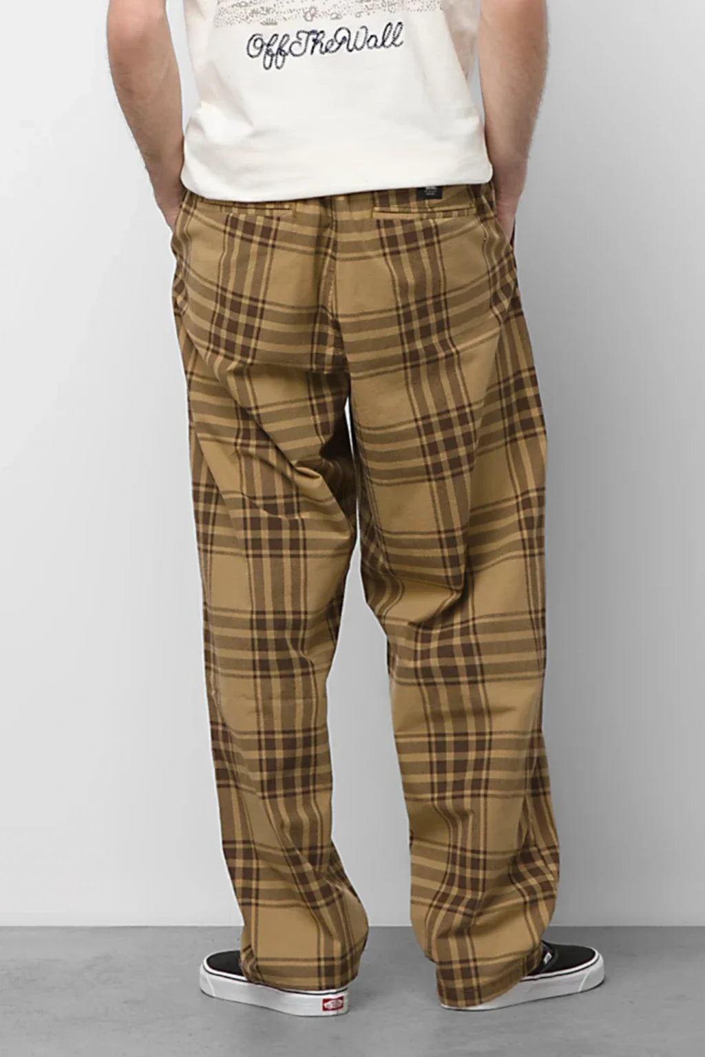 Vans Plaid Baggy Tprd E Waist Pant
