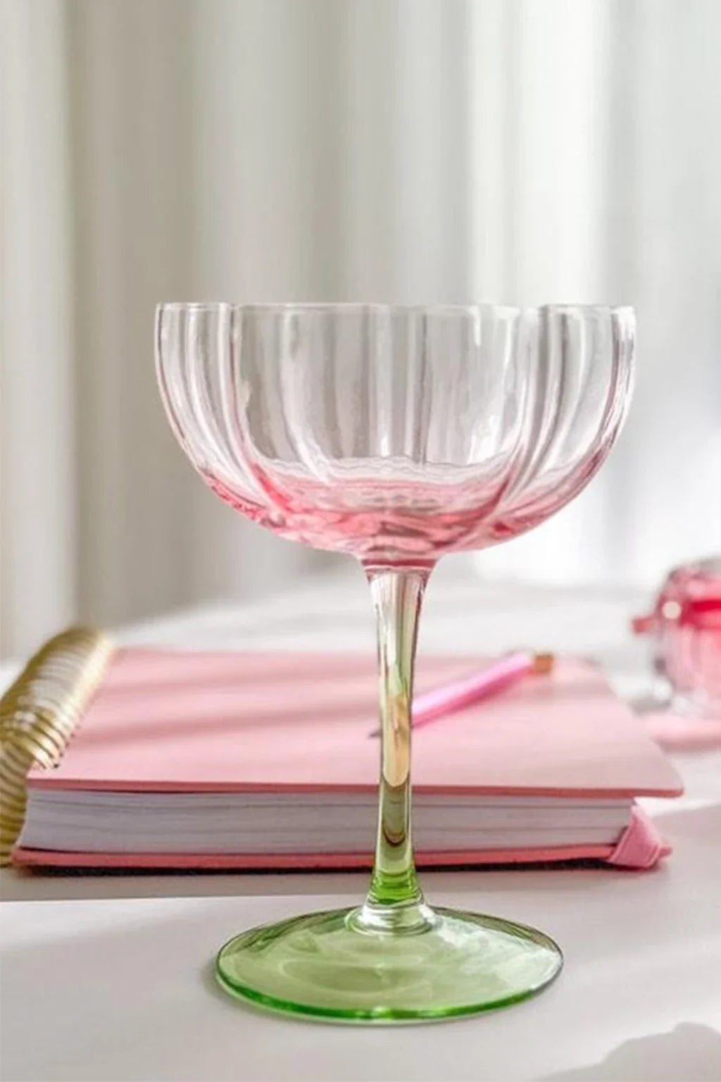 Flamingo Cups Set Of 6 Pink