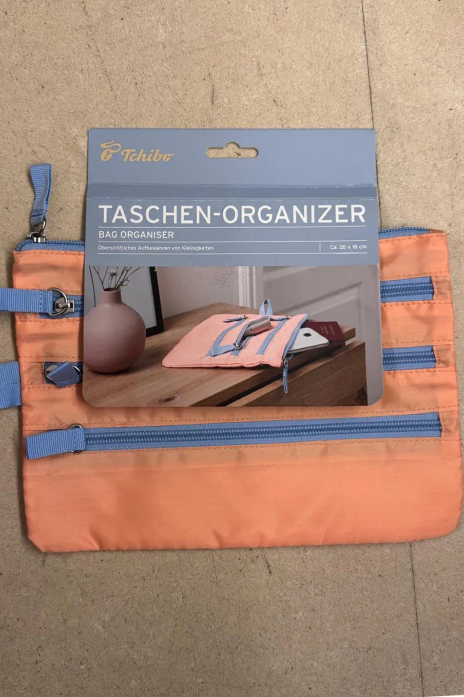 Tchibo Bag Pocket Organizer for Phone And Makeup