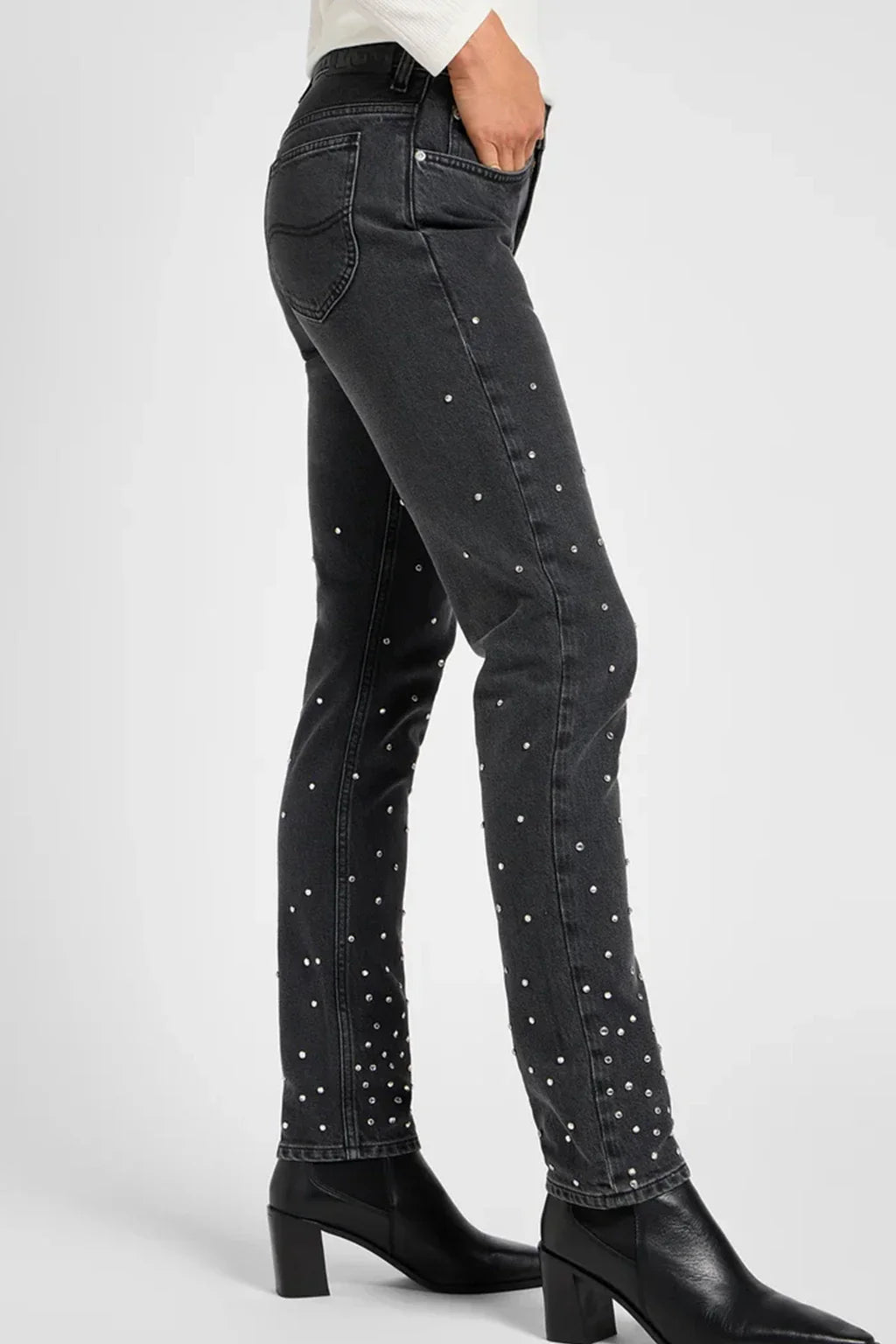 Lee Rider Jeans Denim DIamond Black