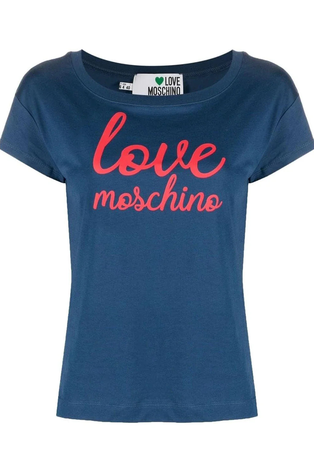 Love Moschino Red And Blue T-Shirt
