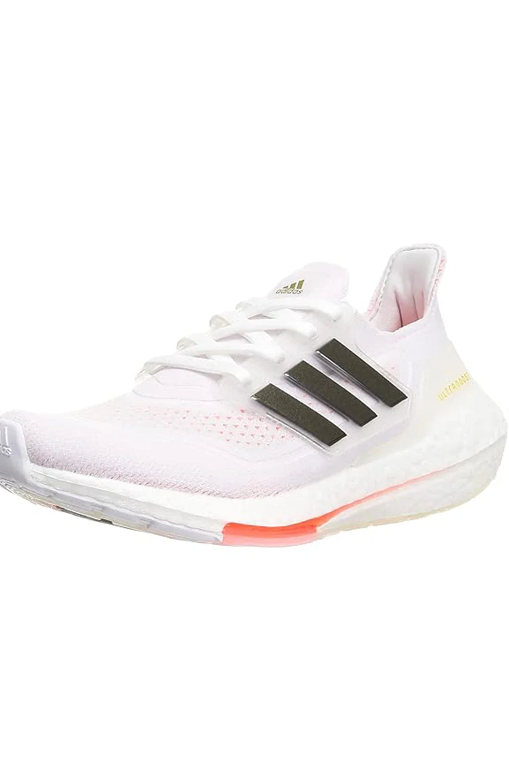 Adidas Ultra Boost Low Top White Pink Running Comfort Shoe