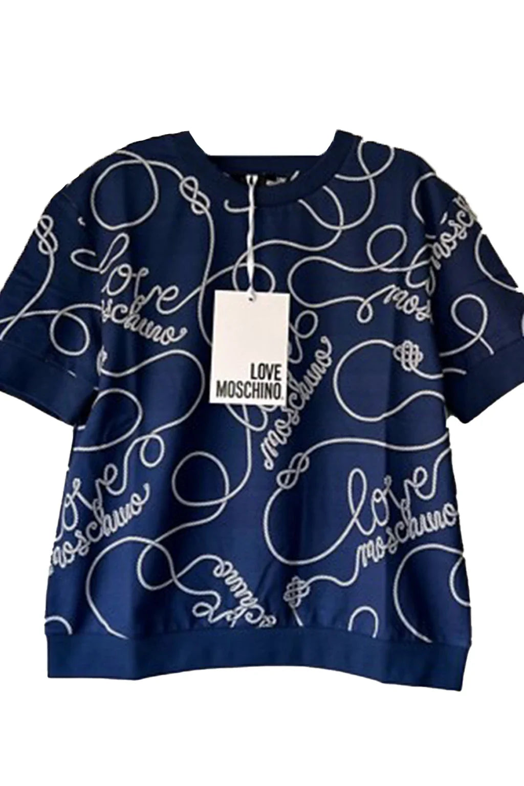 Love Moschino Womens Short Sleeved Comfort Fit