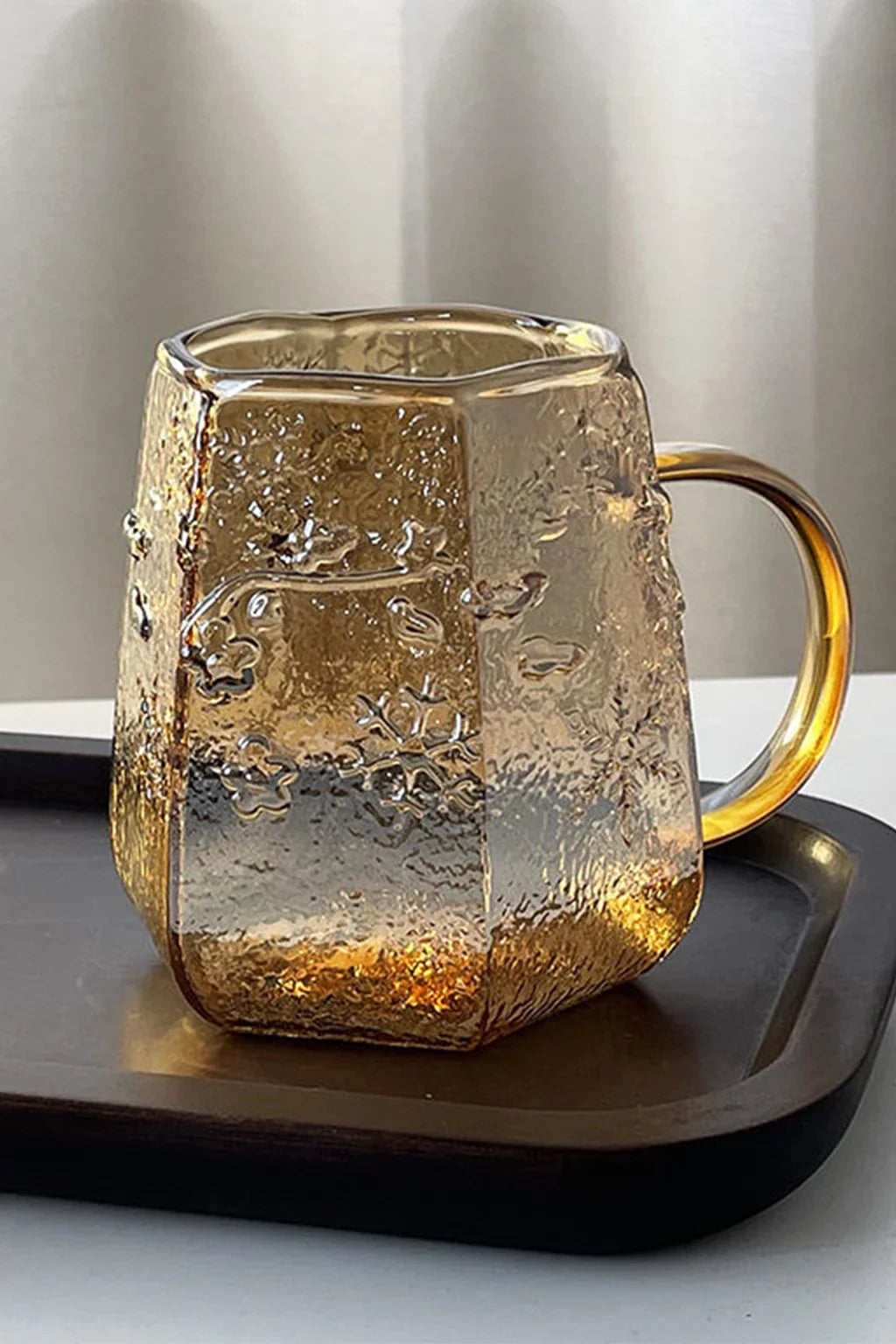 Glass Cups Borosilicone Heat Resistant Coffee Tea