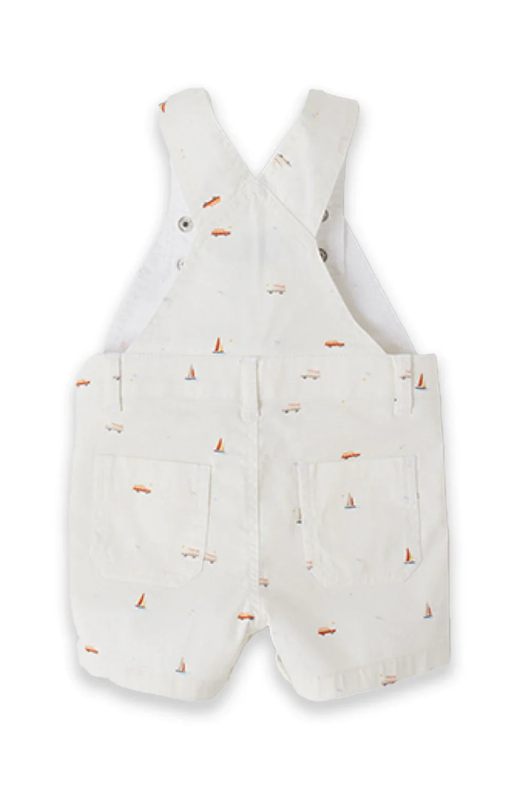 Mayoral Baby Boy Patterned Dungarees