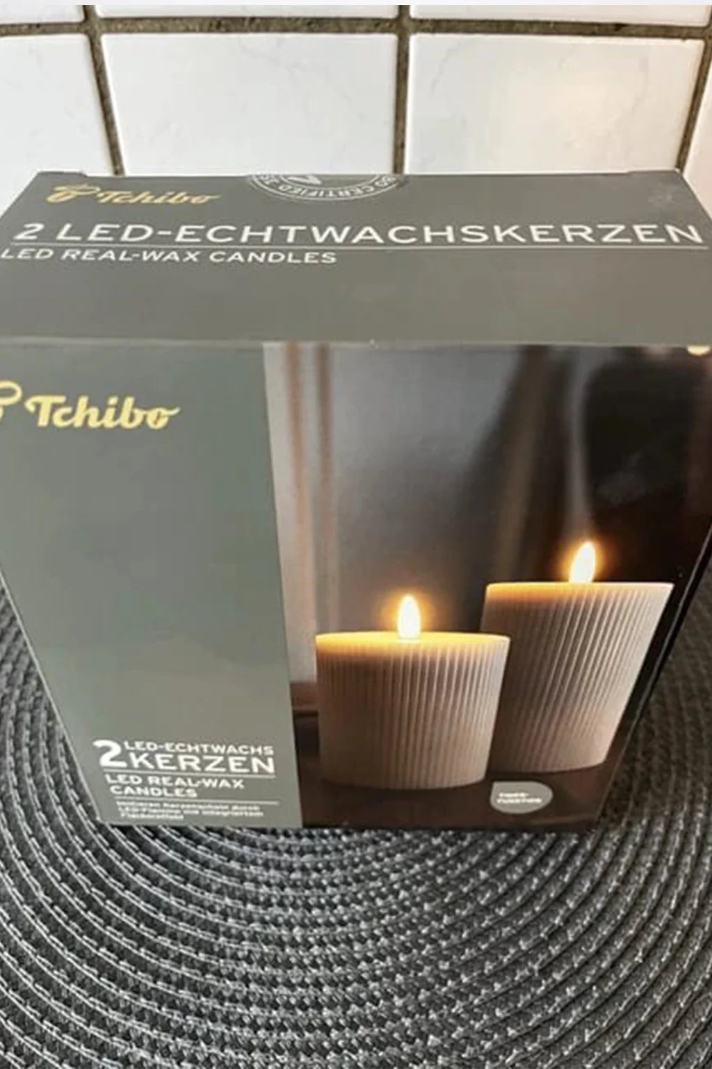 Tchibo Led Echtwachs Teelichter Led Wax Candles