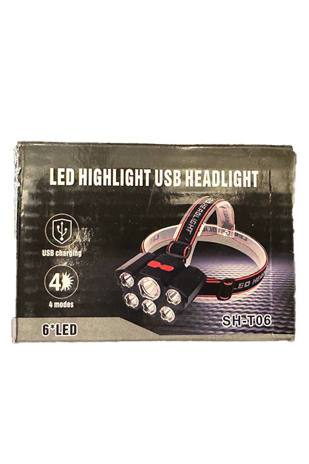 Led Highlight Usb Headlight