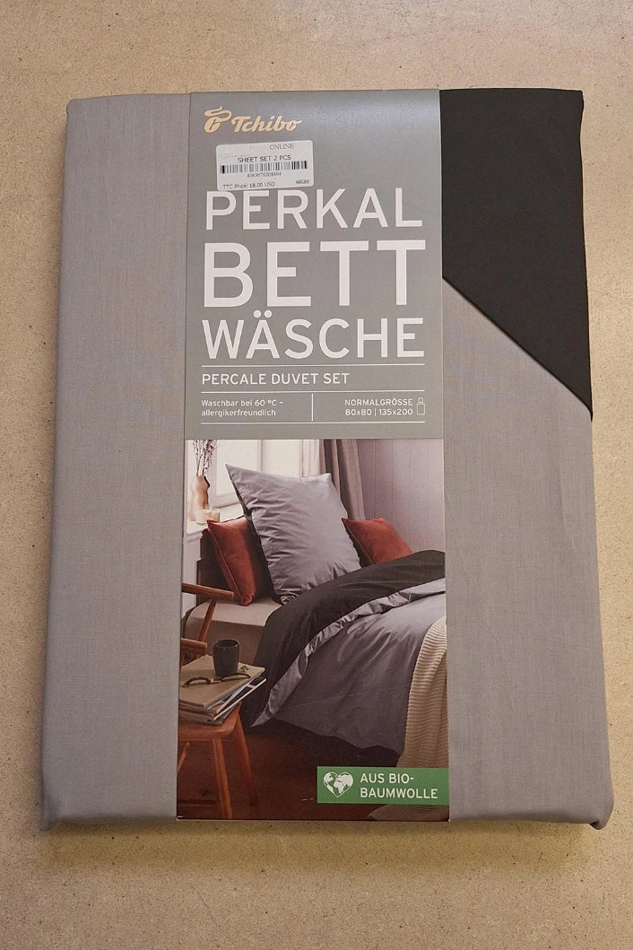 Tchibo Perrcale Duvet Set Organic Cotton