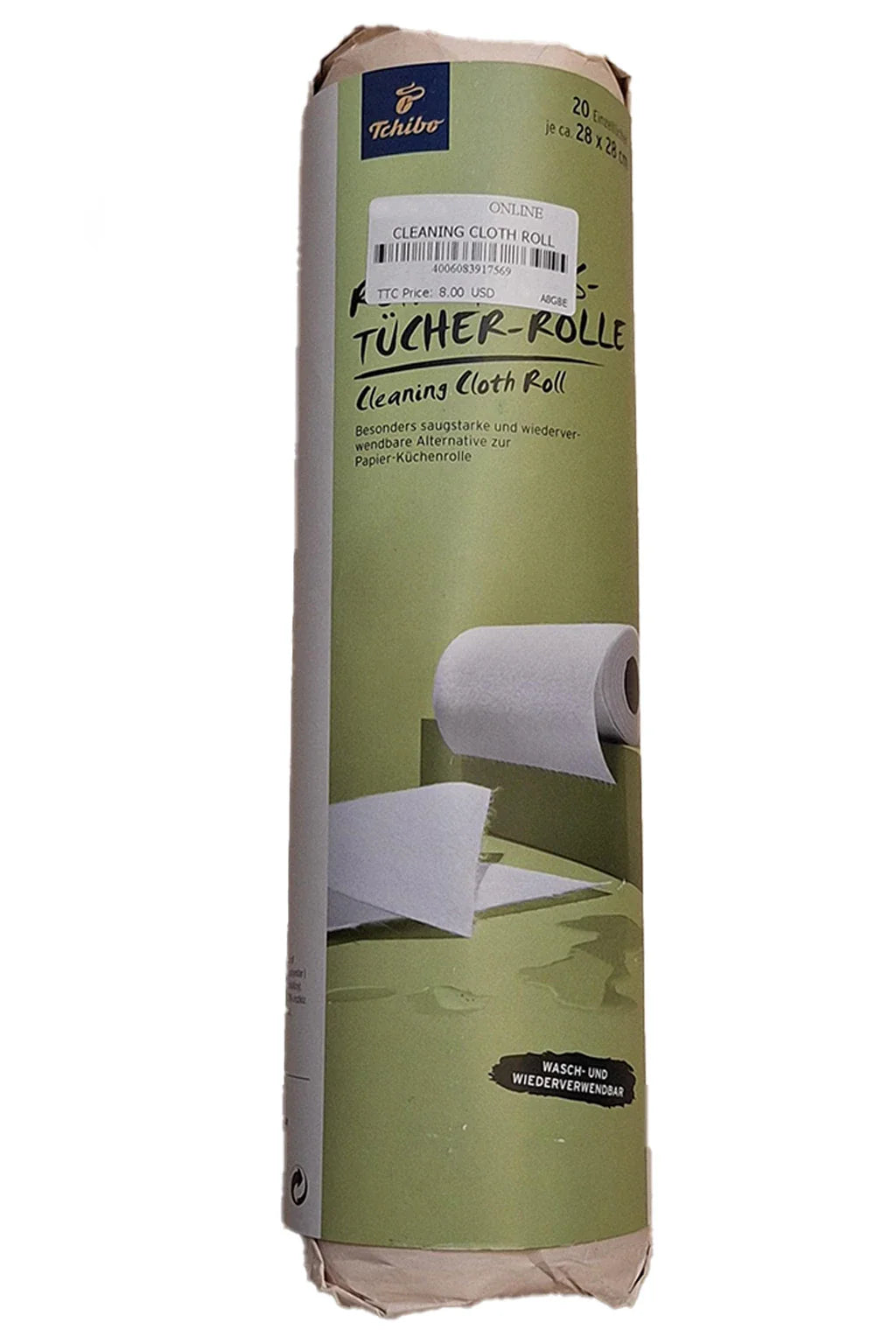 Tchibo Cleaning Cloth Roll Hygiene Rolls For Superior Lounge 
