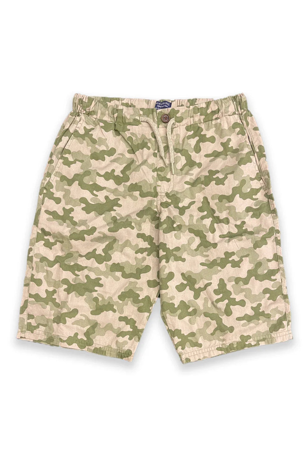 Mayoral Green Camouflage Print Shorts