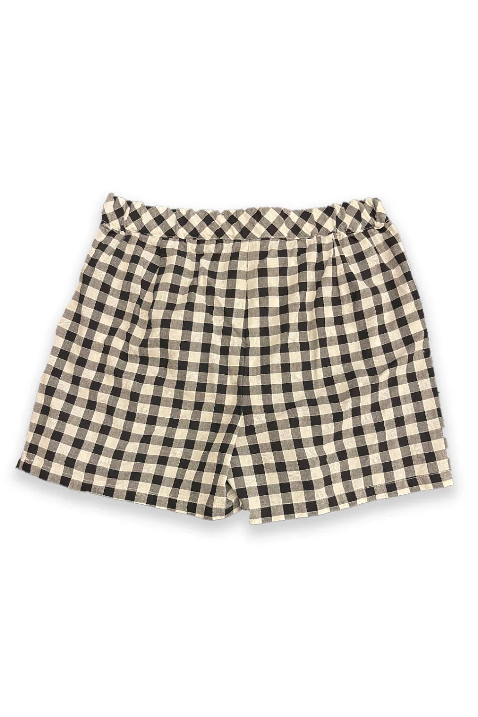 Mayoral White&blue Checked Shorts