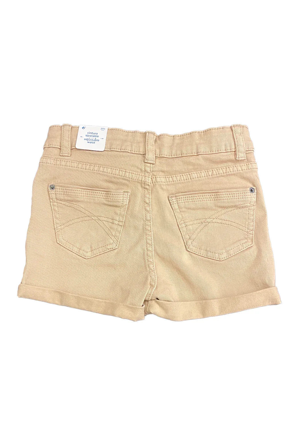 Mayoral Twill Neon Denim Shorts