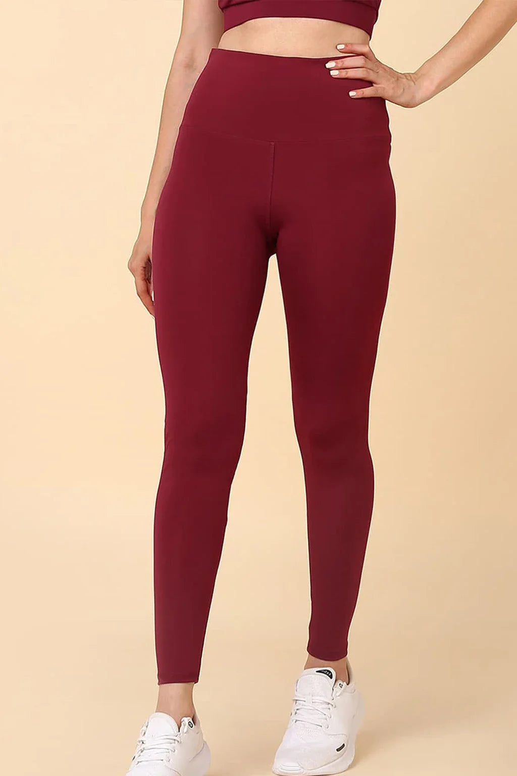 Queenieke Comortable First Womens High Waist Leggings
