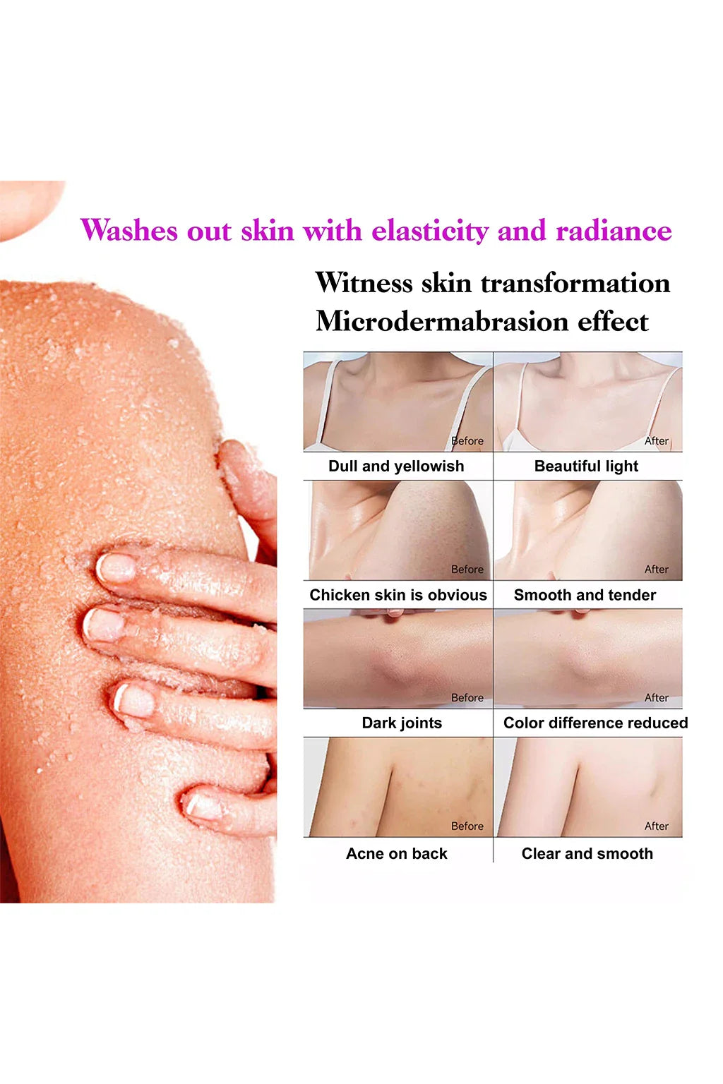 Dr La'fresh Gluta Berry & Nicotinamide Scrub Shower Gel