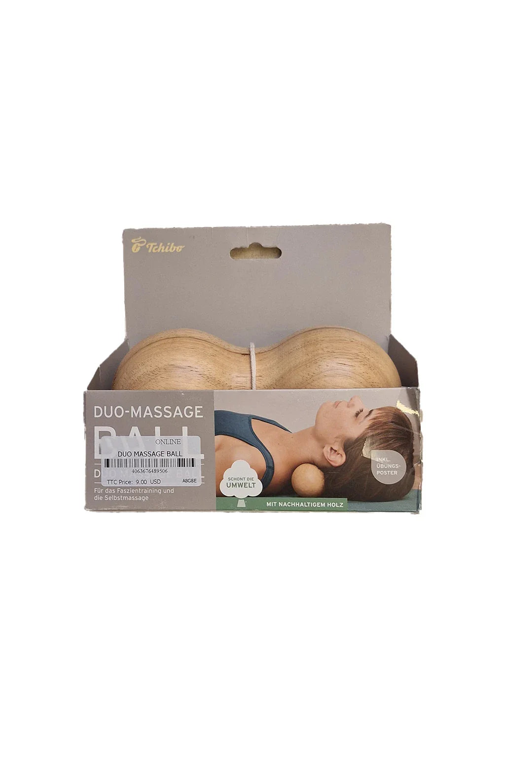 Tchibo Wood Therapy Duo Massage Ball
