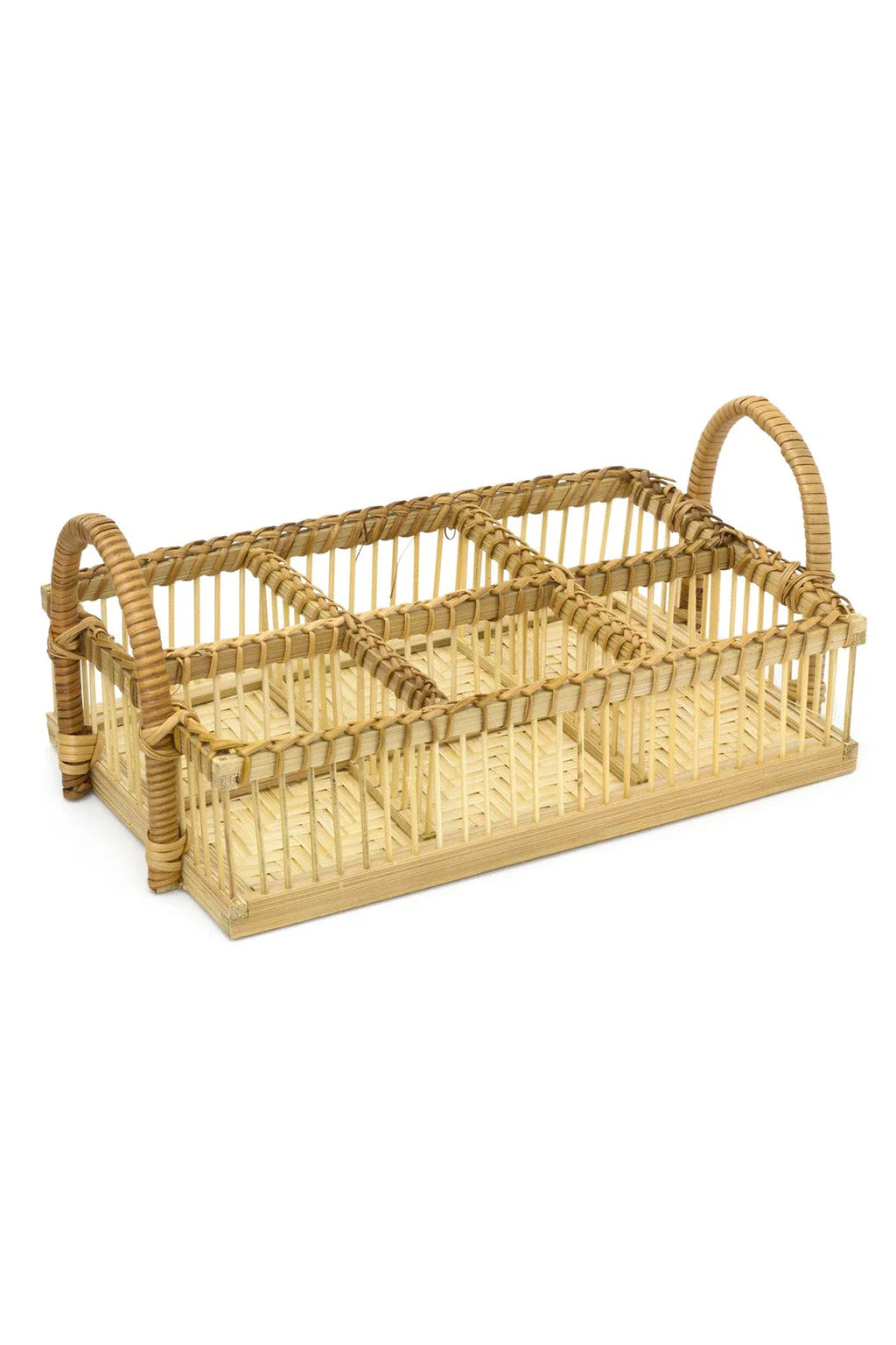 Bamboo And Vine Small Basket