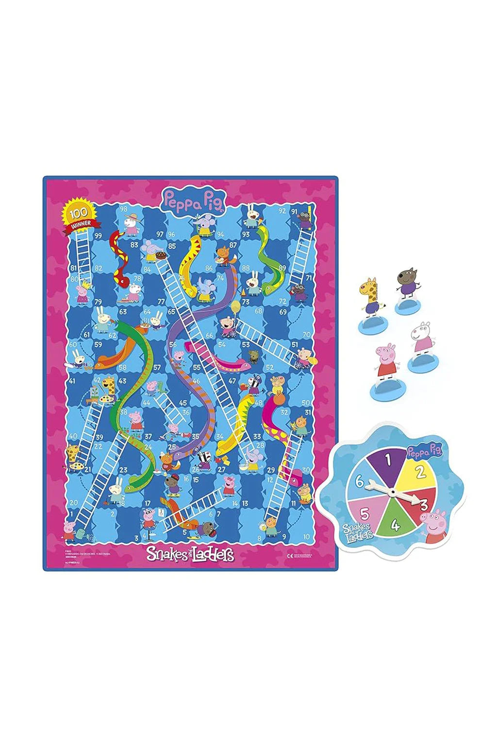 Pepa Pig Snakes And Ladders Toy
