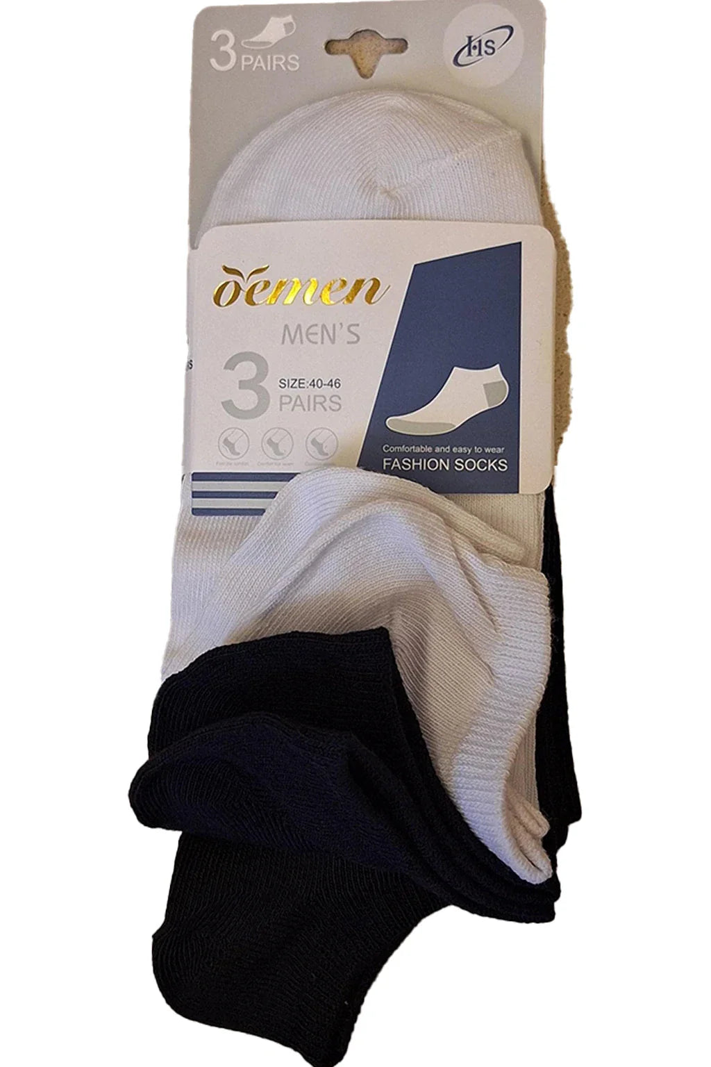 Oemen Fashion Socks 3 Pairs Comfortable And Easy To Wear