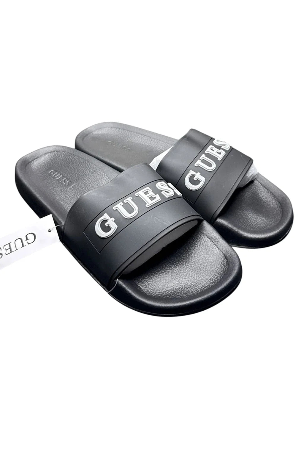 Guess Me Factory Mens Logo Slides Slipper