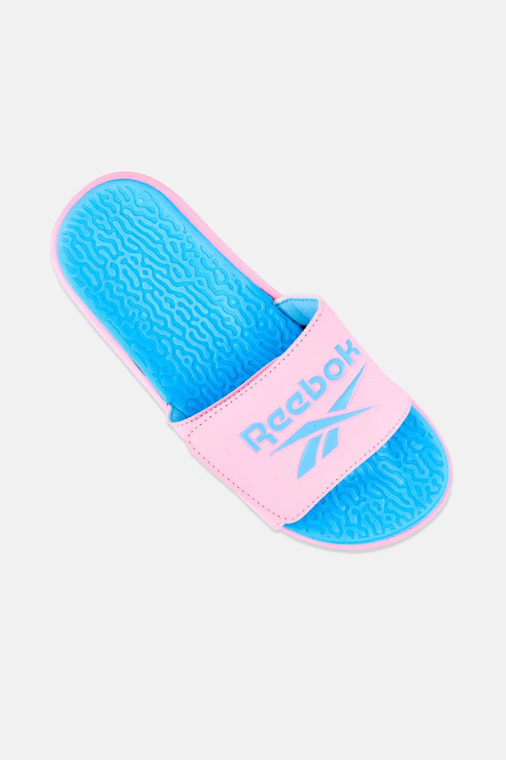 Reebok Kids Girl Brand Logo Pink Slipper 
