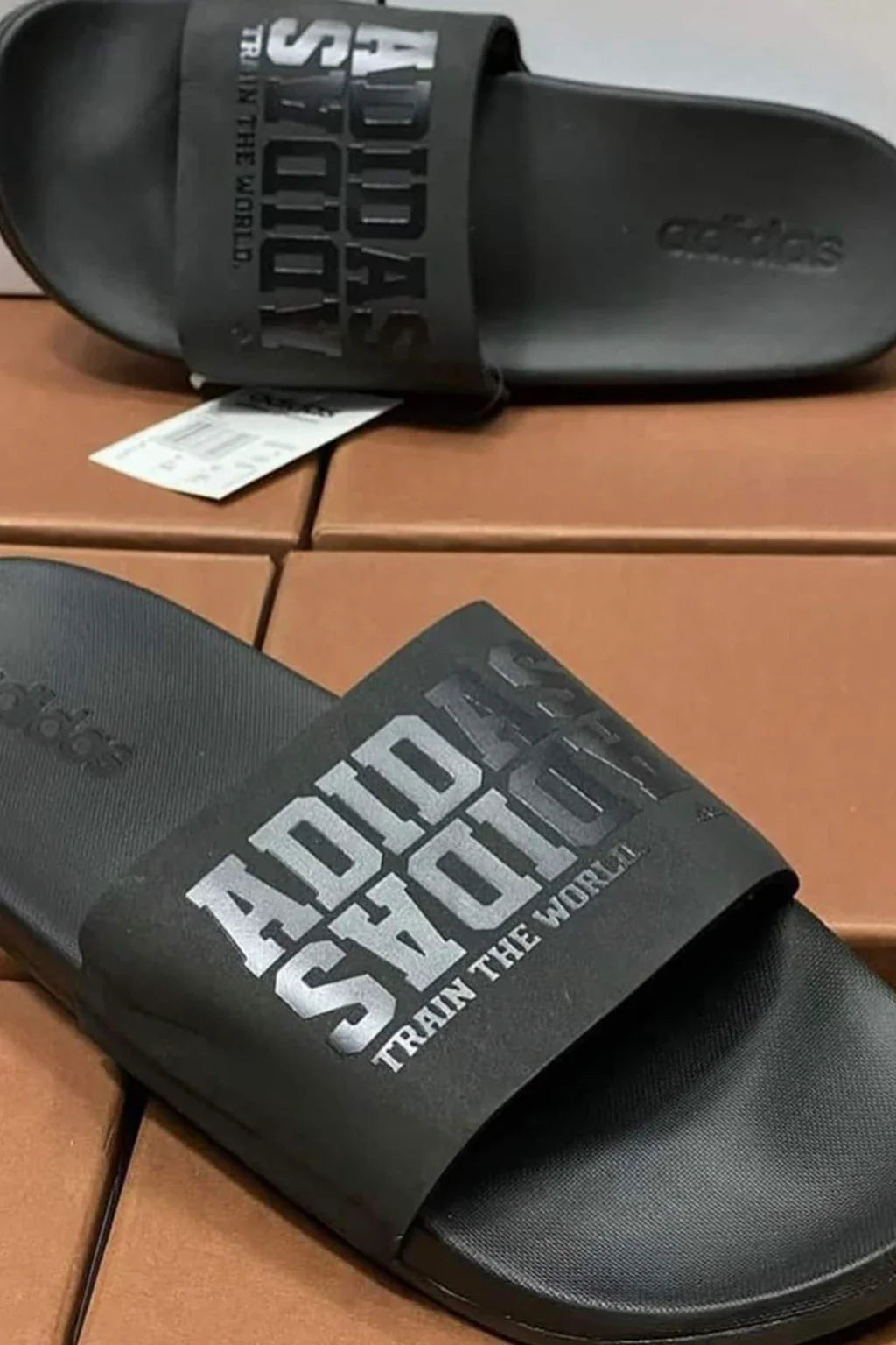 Adidas Train The World Slides