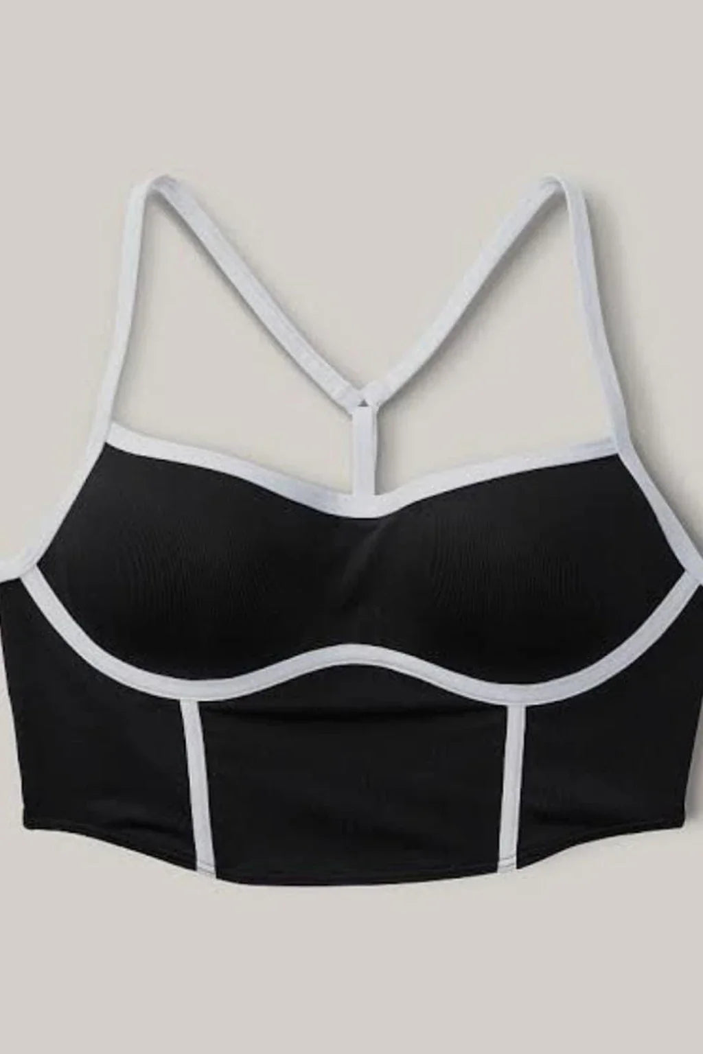 Victoria Secret Seamless Lightly Lined Black Sports Bra