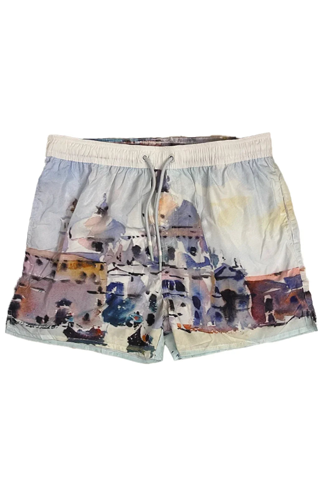 Primo Emporio Blurry Design Swimming Shorts