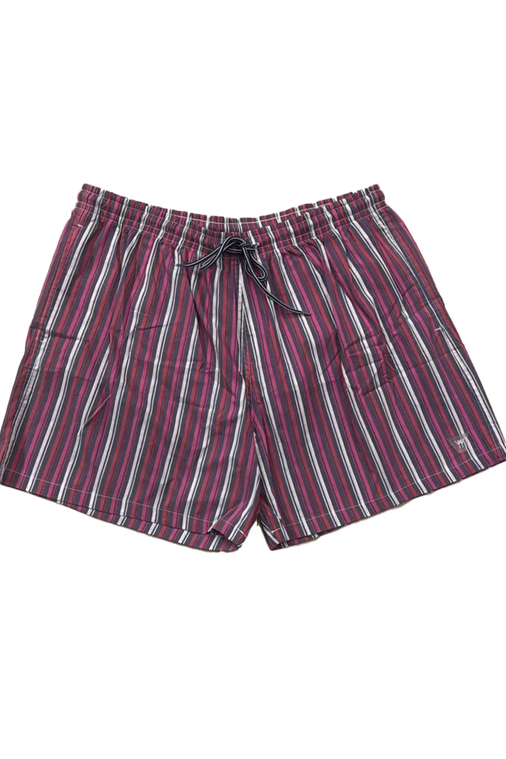 Primo Emporio Fuscia Stripped Swimming Shorts