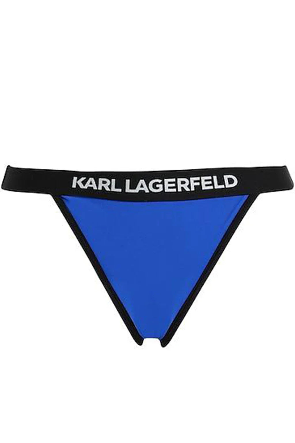 karl Bikini Bottom Full Blue Elastic